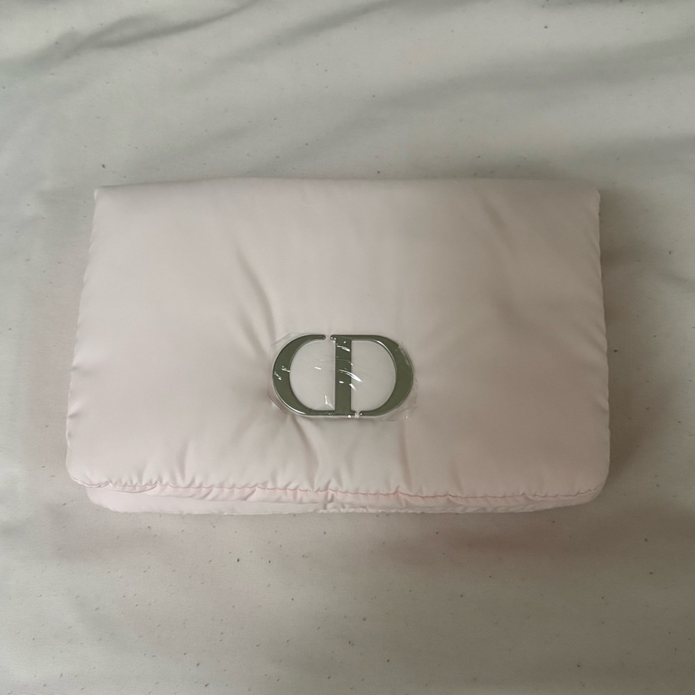 SOLD Dior Pink Cushion Makeup Bag